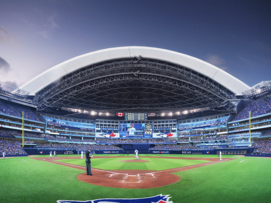 HVAC infrastructure for Rogers Centre stadium by HERINC, Toronto