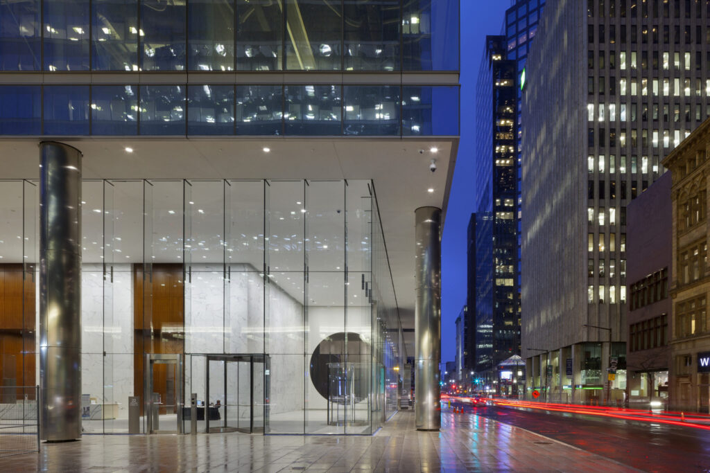High-rise HVAC systems at Bay Adelaide Centre in Toronto’s financial core