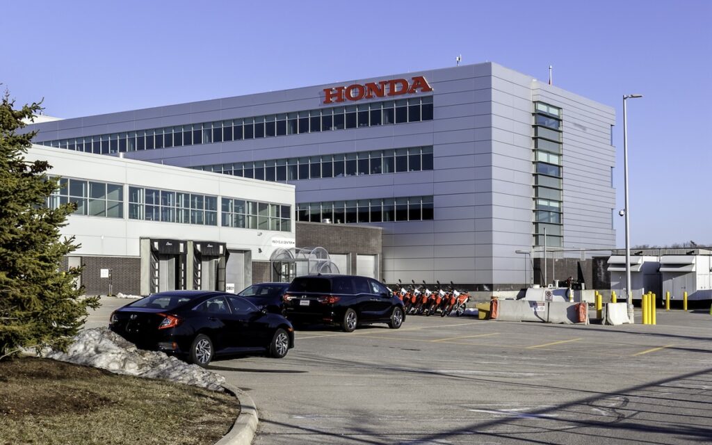 Industrial HVAC solutions at Honda manufacturing plant in Ontario